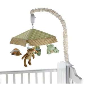  Lambs & Ivy Papagayo 6 PC Bedding Set with Musical Mobile 