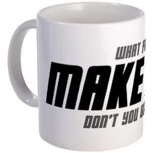   quot;MAKE IT SOquot; mug Star trek Mug by 