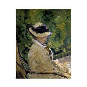  Edouard Manet   Madame Manet At Bellevue Giclee