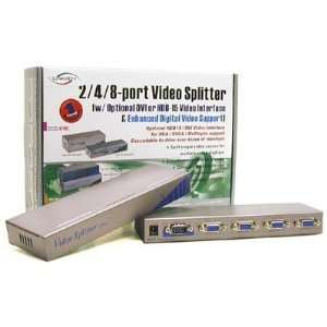  Linkskey 4 Port Enhanced Bandwidth Video Splitter 
