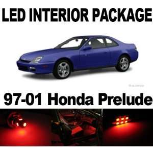   1997 2001 RED 8 x SMD LED Interior Bulb Package Combo Deal Automotive