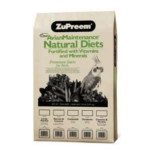  ZuPreem AvianMaintenance Natural Bird Diet for Cockatiels 