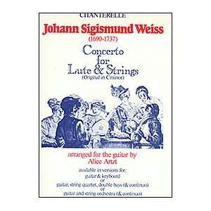  J.S. Weiss Concerto for Lute & Strings (guitar & keyboard 