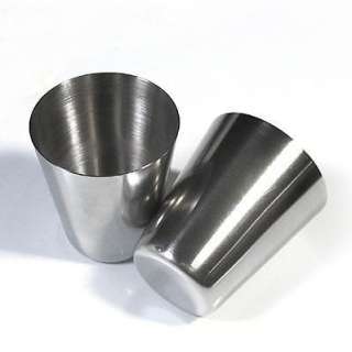 Brand New 35ml Quality Stainless Steel Hip Flask Cup  