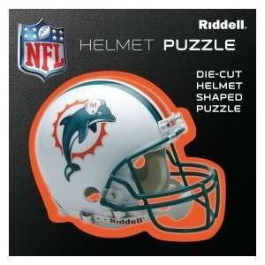 Miami Dolphins Helmet Jigsaw Puzzle