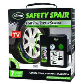 Slime 70005 Safety Spair Flat Tire Repair System  