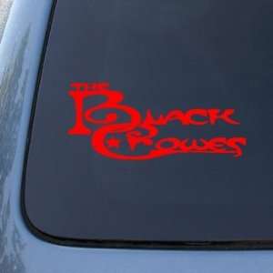 BLACK CROWES   Vinyl Car Decal Sticker #A1584  Vinyl Color Red