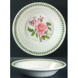  Botanic Roses Rim Soup Bowl, Fine China Dinnerware
