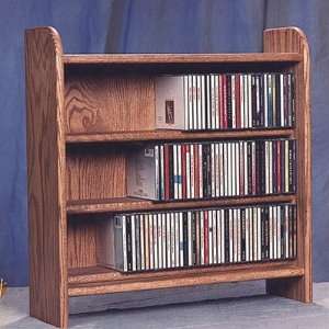  165 CD Storage Rack Finish Dark Furniture & Decor