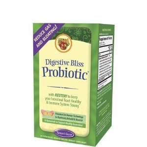Natures Secret Digestive Bliss Probiotic Tabs, 30 ct (Quantity of 3)