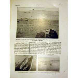Toussoum Suez Canal Egypt Aeroplane French Print 1915  