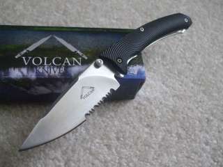   Folding Knife Combo Edge Zytel Handles VC002 AUS8 Stainless Blade New