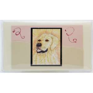  Yellow Lab Checkbook Made in the USA #715