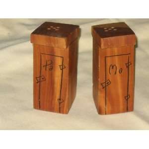    OUTHOUSE SALT & PEPPER SHAKERS from Odessa, Texas 