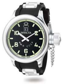 Invicta Mens Russian Diver Collection Black Watch #4342