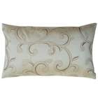 Jiti Pillows Stiletto Grey Spiral Decorative Pillow in Cream