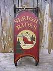 amazing 18 wood wooden sleigh sled advertising sleigh rides christmas