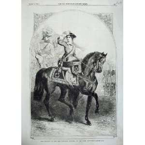   1856 Majesty Queen Tmilitary Costume Horse Aldershott