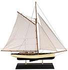 Nautical Decor 1930 Classic Yacht Wooden Model Sailboat