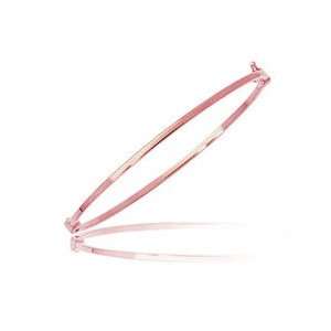  Stackable Bangle in 14K Pink Gold Jewelry