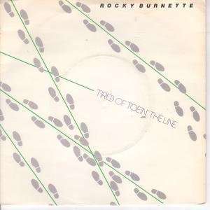    THE LINE 7 INCH (7 VINYL 45) UK EMI 1979 ROCKY BURNETTE Music