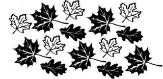 Leaves Fall Autumn Wall Stickers Vinyl Decals Decor Art  
