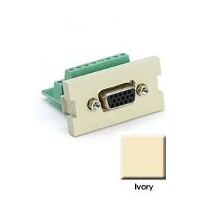   41295 HDI HD 15 Video Connector MOS Insert   Ivory