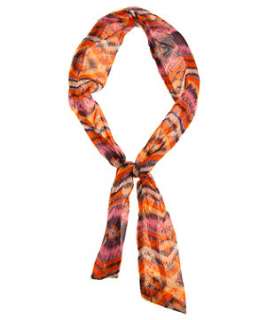 Orange (Orange) Aztec Wire Headscarf  246729280  New Look