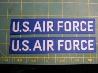 Air Force Name Tape Full Color Lot of 2  