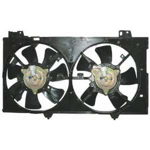   Dual Function Cooling Fan Assembly Without Coolant Tank Automotive
