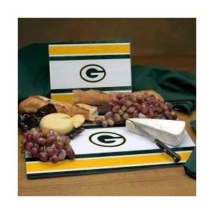    Green Bay Packers Glass Cutting Board Set