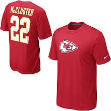 Nike Kansas City Chiefs Dexter McCluster Name & Number T Shirt 