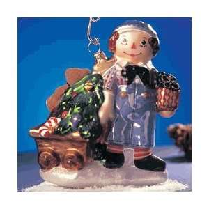  Raggedy Andy with Wagon Polonaise Ornament
