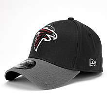   New Era Atlanta Falcons Classic 39THIRTY® Black Structured Flex Hat