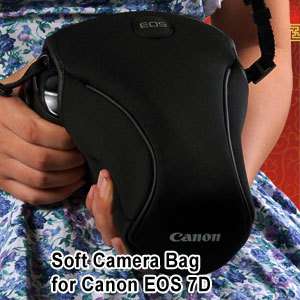 Canon EOS 7D Soft Camera Bag Case Skin Cover  
