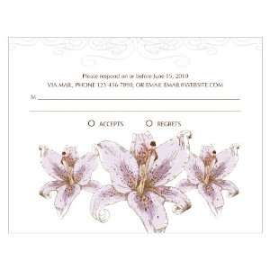 Lily RSVP   Lavender 