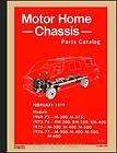 dodge motor home parts book 1977 1976 1975 1974 1973
