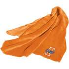Logo Chair Illinois Fighting Illini NCAA Fleece Throw Blanket Orange