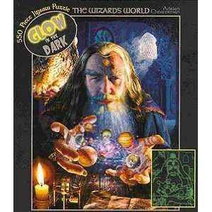   Glow in the Dark The Wizards World Jigsaw Puzzle 550pc Toys & Games