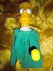BART SIMPSON SIMPSONS PUNCHING BOXING PUPPET FIGURE TOY