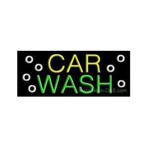 Car Wash Outdoor Neon Sign 13 x 32