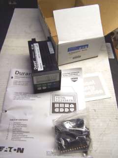 NEW EATON DURANT 57601 400 TOTALIZER W/ RATE INDICATOR  