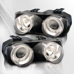  Acura Integra 98 99 00 01 Projector Headlights /w Halo 