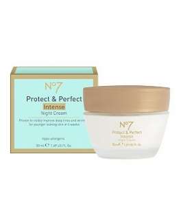 No7 Protect and Perfect Intense Night Cream 50ml   Boots