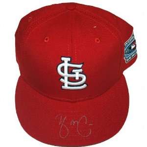  Yadier Molina St. Louis Cardinals Autographed World Series 