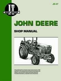 John Deere I&T Shop Service Manual 850, 950, 1050  