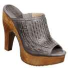 Frye Womens Tamara Woven SLide Slate Leather