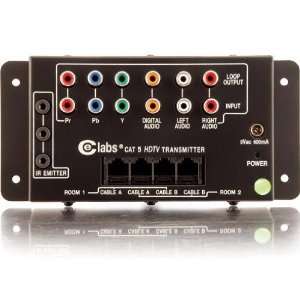  New   CAT5 COMPONENT SPDIF L/R AUDIO TX   41167 Camera 