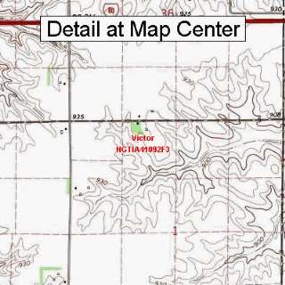   Quadrangle Map   Victor, Iowa (Folded/Waterproof)