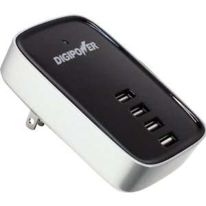  Digipower ADC 4XR 4 port Usb Wall Charger Accs 